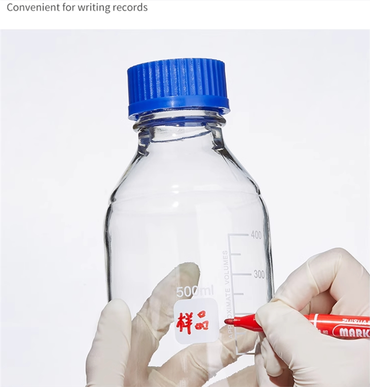Wholesale 100ml 250ml 500ml 1000ml Pharmaceutical Medical Media High Borosilicate Glass Reagent Bottle